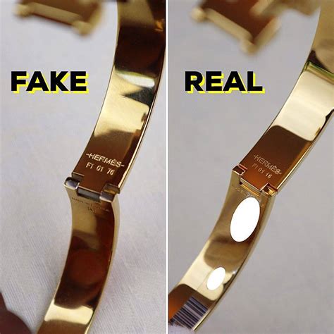 hermes bracelet fake vs real|hermes bracelet repair.